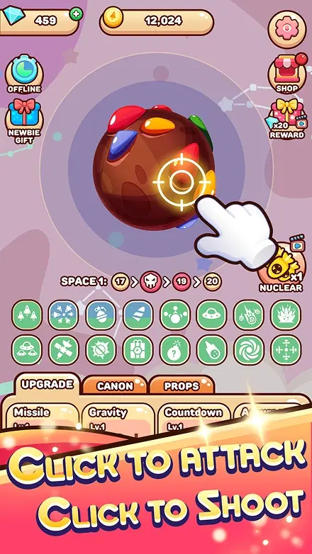 Galactic screenshot 1